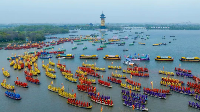 2026泰州姜堰溱潼会船节举行